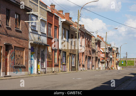 Il Pastorijstraat di Doel. Foto Stock