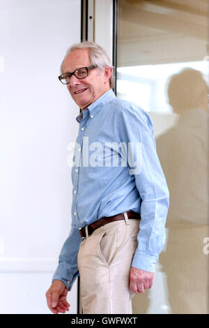 Roma, Italia. Il 13 settembre 2016. Film del regista Ken Loach pone per i fotografi durante la presentazione del film Io, Daniele Blake. Roma 13 Settembre 2016 ho Daniel Blake Photocall Photo Samantha Zucchi Insidefoto Credito: insidefoto srl/Alamy Live News Foto Stock