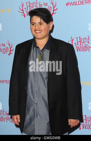 Londra, Regno Unito. Xiii Sep, 2016. Julian Dennison assiste la speciale proiezione di "caccia per il Wilder persone' a Picture House centrale. Credito: Ferdaus Shamim/ZUMA filo/Alamy Live News Foto Stock