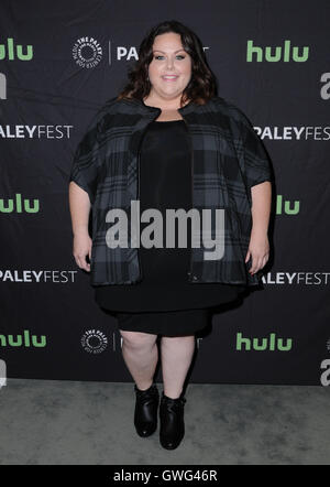 Beverly Hills, CALIFORNIA, Stati Uniti. 13 settembre 2016. 13 settembre 2016 - Beverly Hills, California. Chrissy Metz. Paley Center for Media's PaleyFest 2016 Fall TV Preview - ''This Is Us'' si tiene presso il Paley Center for Media. Crediti: Birdie Thompson/AdMedia/Alamy Live News Foto Stock