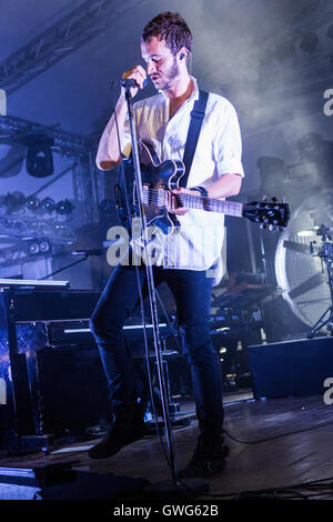 Segrate Milano Italia. 02Th Settembre 2016. Il rock inglese i redattori di banda suona dal vivo sul palco presso il Circolo Magnolia durante 'ONU Altro Festival 2016' Foto Stock