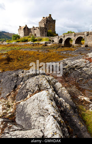 Ellen Donan Castle, Scotland, Regno Unito Foto Stock