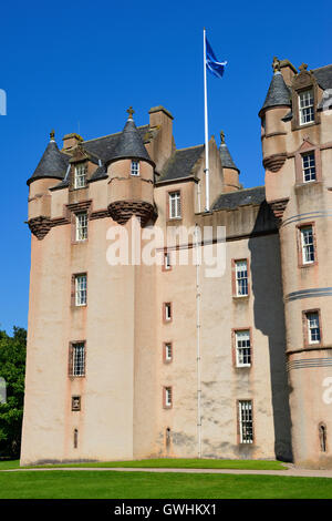 Il castello di Fyvie vicino Turriff in Aberdeenshire, Grampian Regione, Scozia Foto Stock
