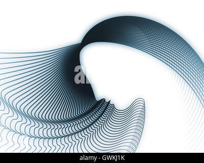 Nascita di geometria di anima Foto Stock