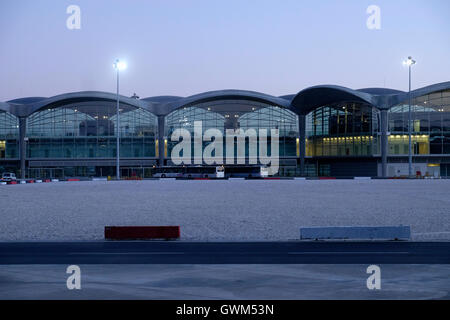 Esterno dell'aeroporto internazionale Queen Alia di Amman, Giordania Foto Stock