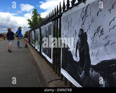 La cerimonia inaugurale del St Andrews Festival fotografia, in St Andrews, Scozia, 2016. Foto Stock