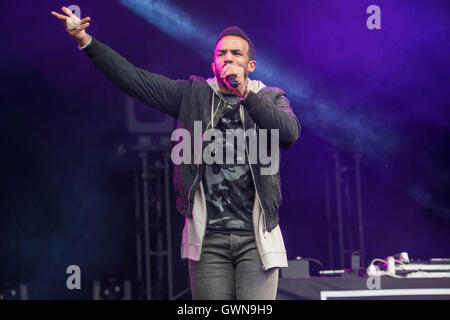 Craig esegue il giorno 2 di Bestival 2016 Robin Hill Country Park il 10 settembre 2016 a Newport, Isola di Wight. Foto Stock