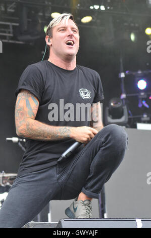 Rock sulla gamma 2016 dotate di: Parkway Drive dove: Columbus, Ohio, Stati Uniti quando: 21 Maggio 2016 Foto Stock