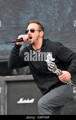 Rock sulla gamma 2016 dotate di: Saint Asonia dove: Columbus, Ohio, Stati Uniti quando: 21 Maggio 2016 Foto Stock