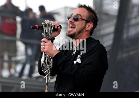 Rock sulla gamma 2016 dotate di: Saint Asonia dove: Columbus, Ohio, Stati Uniti quando: 21 Maggio 2016 Foto Stock