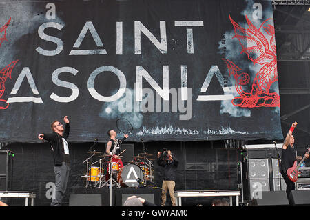 Rock sulla gamma 2016 dotate di: Saint Asonia dove: Columbus, Ohio, Stati Uniti quando: 21 Maggio 2016 Foto Stock