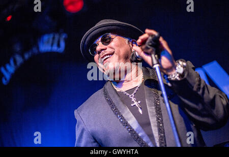 Shalamar eseguire live al Canvas Bournemouth offre: Howard Hewett, Shalamar dove: Bournemouth, Regno Unito quando: 2 Giu 2016 Foto Stock