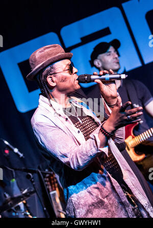 Shalamar eseguire live al Canvas Bournemouth offre: Jeffrey Daniel, Shalamar dove: Bournemouth, Regno Unito quando: 2 Giu 2016 Foto Stock