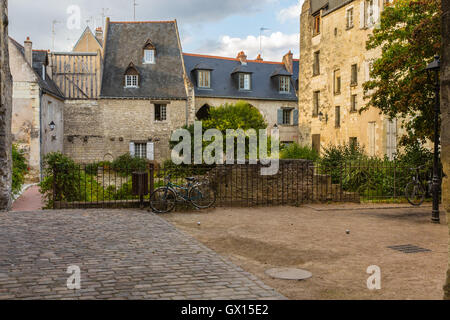 Sport nel quartiere medievale di tours Foto Stock