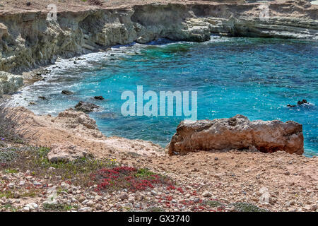 Agios Georgios litorale Cipro Foto Stock