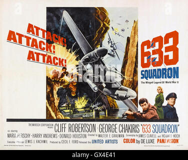 633 Squadrone 1964 United Artists film Foto Stock