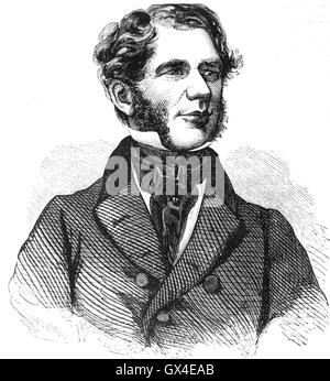 WILLIAM SMITH O'Brien (1803-1864) Nazionalista Irlandese MP e leader dei giovani in Irlanda circa 1845 Foto Stock