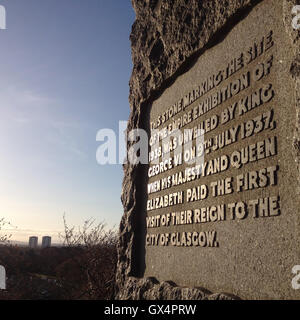 Bellahouston Park, a Glasgow in Scozia. Foto Stock