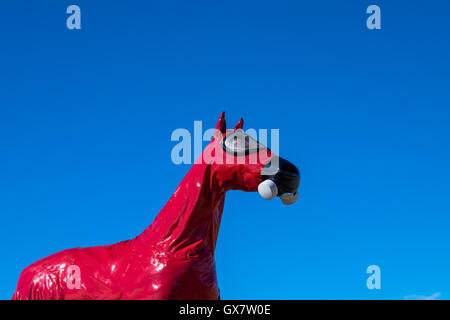 Cold War Horse Memorial Foto Stock