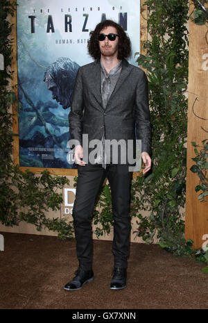 La leggenda di Tarzan Premiere tenutosi presso il Teatro Dolby con: Hozier dove: Los Angeles, California, Stati Uniti quando: 28 Giu 2016 Foto Stock