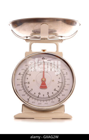 La crema in stile vintage scale di cottura intaglio Foto Stock