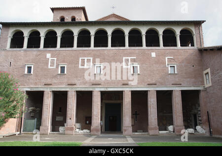 San Saba antica basilica chiesa in Roma, Italia Foto Stock