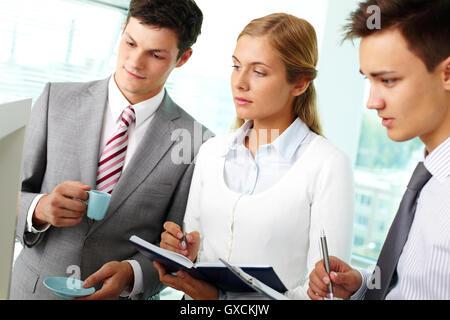 Lavorare insieme Foto Stock