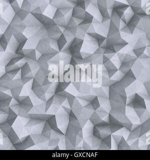 Abstract 3d sfondo con pattern poligonali Foto Stock