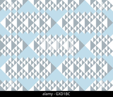 Astratta geometrica seamless pattern. Motivo del triangolo dello sfondo. Una decorazione semplice progettazione Foto Stock