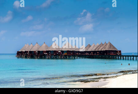 Maldive Island Resort Angaga. Foto Stock