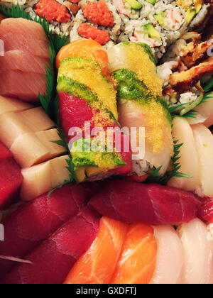Sushi giapponese Foto Stock