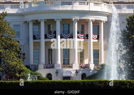 La Casa Bianca - Washington DC, Stati Uniti Foto Stock