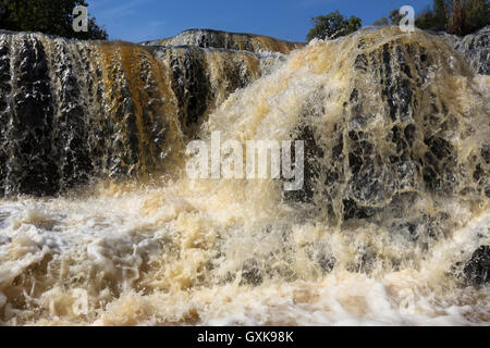 Karfiguela cade di Banfora, regione di Cascades , Burkina Faso Foto Stock