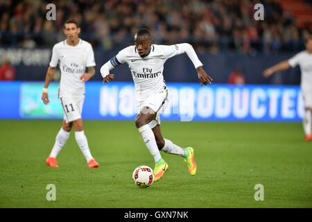 Caen, Francia. Xvi Sep, 2016. French League calcio 1. Caen versus Paris St Germain. Blaise Matuidi (PSG) Credito: Azione Sport Plus/Alamy Live News Foto Stock