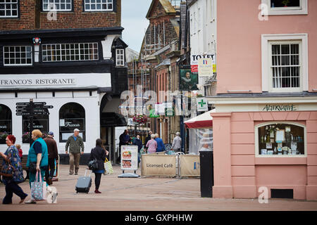 Carlisle area Greenmarket Foto Stock