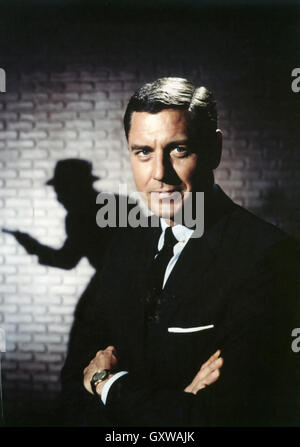 PETER GUNN noi Spartan Productions serie TV (1958-1961) con Craig Stevens (1918-2000) come detective Gunn Foto Stock