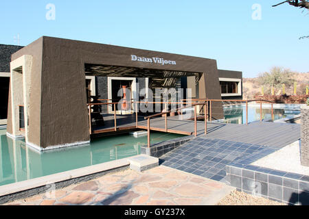 Daan Viljoen Game Park, Centro Visitatori, Namibia, Agosto 2016 Foto Stock