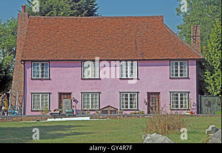 Grande Tey, Cottage, Essex, Inghilterra Foto Stock