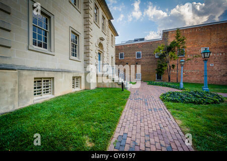 Il Carlyle House, nella Città Vecchia di Alexandria, Virginia. Foto Stock