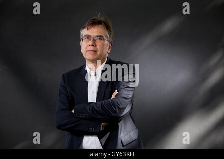 Jürgen Osterhammel, lo studioso tedesco e autore, a Edinburgh International Book Festival. Edimburgo, Scozia. Il 22 agosto 2016 Foto Stock