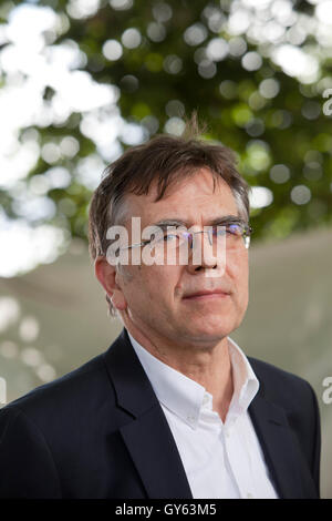 Jürgen Osterhammel, lo studioso tedesco e autore, a Edinburgh International Book Festival. Edimburgo, Scozia. Il 22 agosto 2016 Foto Stock