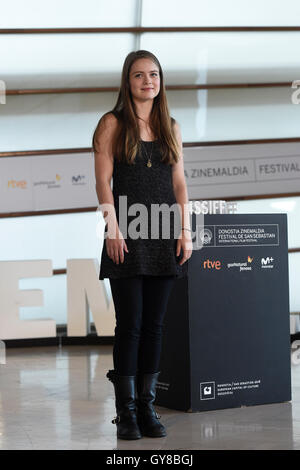 San Sebastian, Spagna. Xviii sett, 2016attrice Hera Hilmar durante la 64a San Sebastian Film Festival. Credito: Gtres Información más Comuniación on line,S.L./Alamy Live News Foto Stock