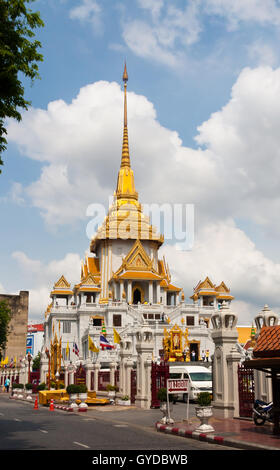 Wat Traimit a Bangkok Foto Stock