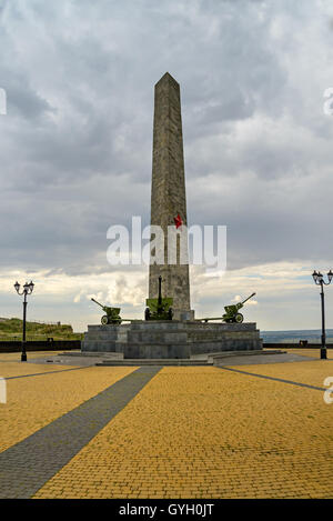 Il monumento al soldato di separare Armata di mare che morì durante la liberazione di Crimea da invasori fascista Foto Stock