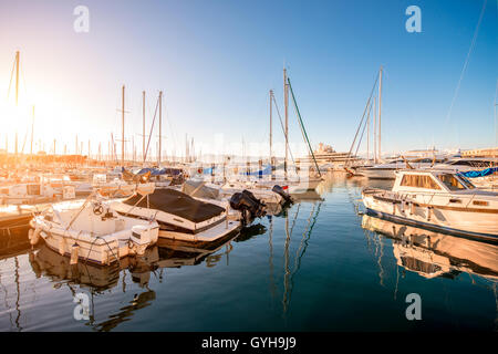 Porto di Antibes Foto Stock