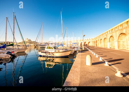 Porto di Antibes Foto Stock