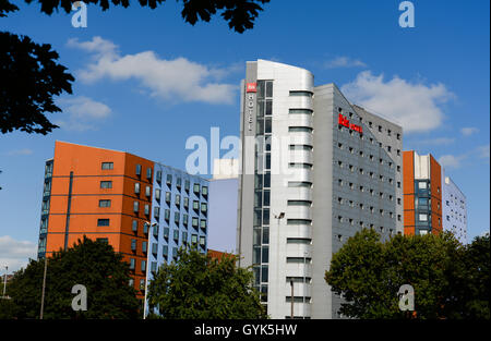 Ibis Leeds Centre hotel nel nord dell'Inghilterra Foto Stock