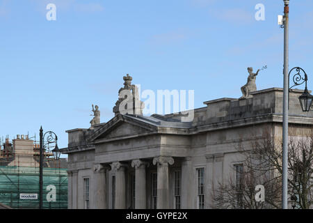 Il Tribunale di vescovo Street, Londonderry, Irlanda del Nord. Foto Stock