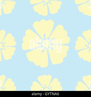 Fiore di Ciliegio fiori seamless sfondo pattern Illustrazione Vettoriale