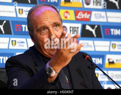 Giampiero Ventura ct Calcio Nazionale Italia Foto Stock